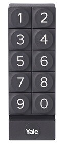 Elektrooniline sõrmistik Smart Lock Yale Linus 75x25x23mm/2xAAA Bluetooth/must
