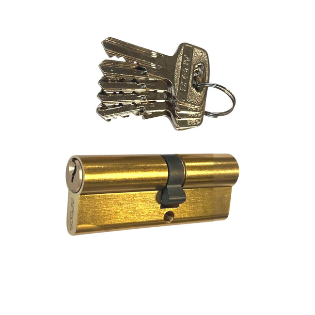 Lukusilinder Apecs 30x40mm/5 võtit messingi värvi