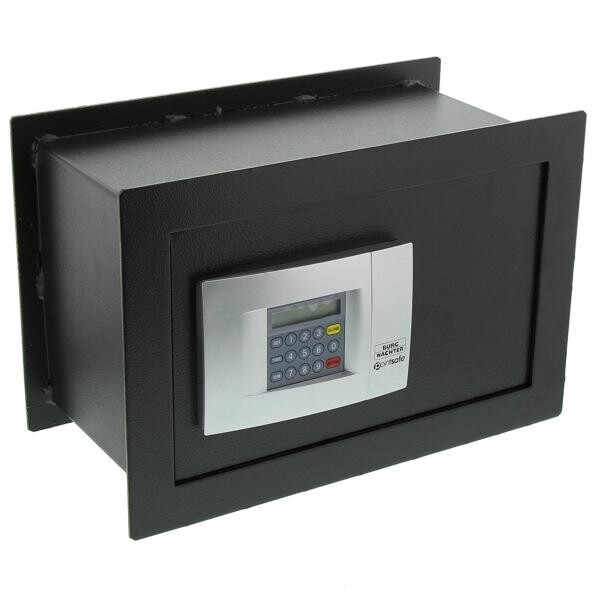 Sisseehitatav seif PW 2 E 340x220x140mm must