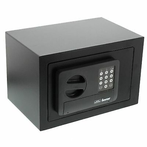 Seif elektroonilise võtmega 310x200x200mm must