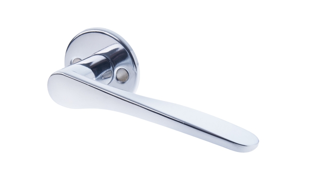 Door handle VAL73_007 chrome colour