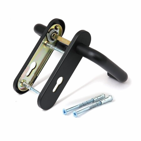 Fire-resistant door handle Apecs 72mm black