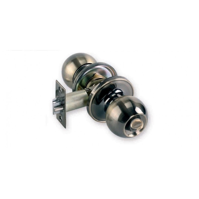 Ümar WC ukselink lukuga Valnes 85mm pronksine