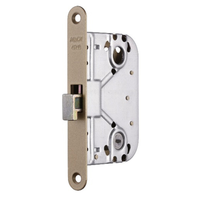 Lükandukse lukk vastusplaadiga ABLOY 4249 72mm/ 45mm/ pronksine