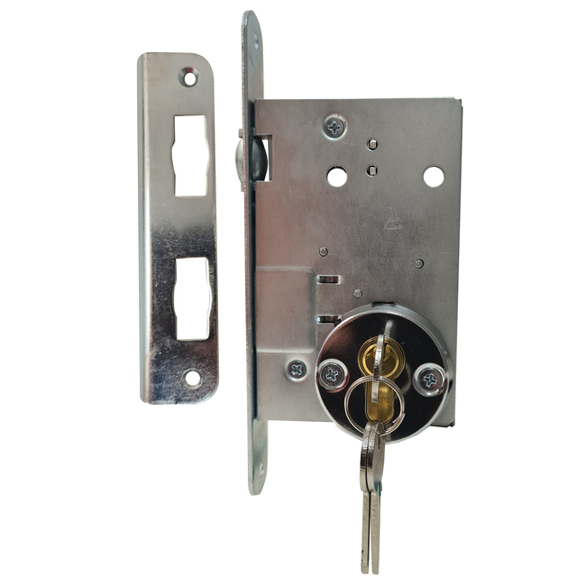 Ukselukk rulliga ZV5 85mm/ kroomi värv