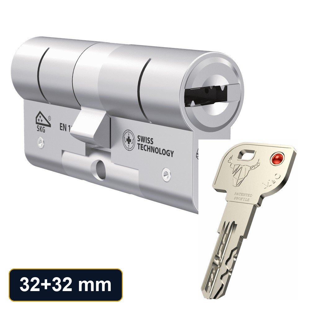 M&C CONDOR turvasüdamik 32+32 mm (3 võtit)